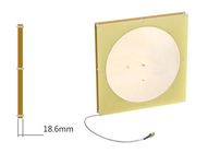 8dBic κυκλική πολωμένη κεραία RFID, χρυσό χρώμα πολυτέλειας κεραιών μακροχρόνιας σειράς UHF