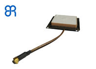 2dBic RFID κεραμική κεραία UHF λευκή με σύνδεσμο SMA για σοβαρό περιβάλλον